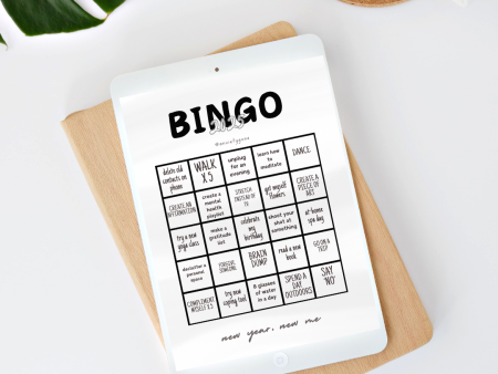 2025 Mental Health Goals Bingo Card – Printable Self-Care and Therapy Tool Online