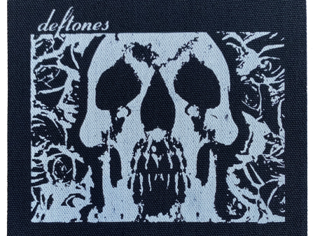 Deftones Skull Cloth Patch Supply