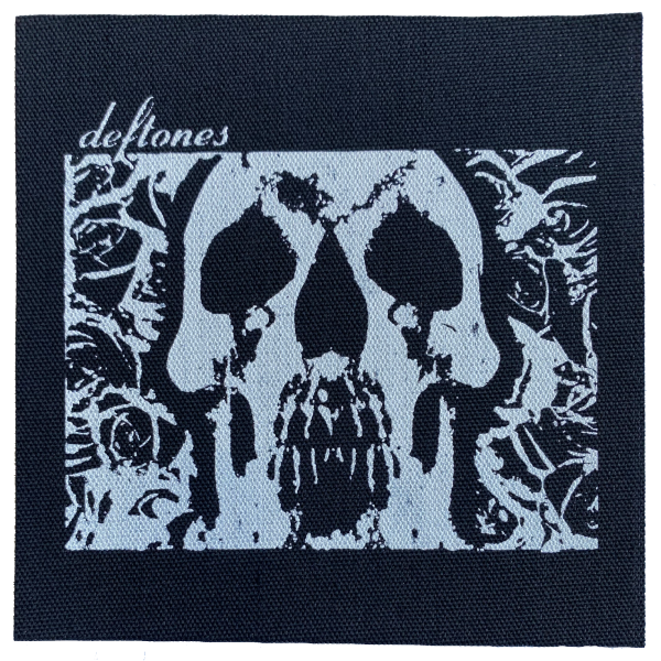 Deftones Skull Cloth Patch Supply