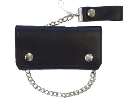 6” Oil Tanned Biker Wallet w  Chain Online