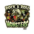 Vince Ray Rock and Roll Monsters Sticker Cheap