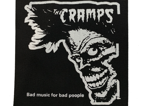 Cramps Bad Music for Bad People Cloth Patch Online