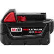 Milwaukee M18 18-Volt 5.0 Ah Lithium-Ion XC Extended Capacity Battery Pack Online Hot Sale