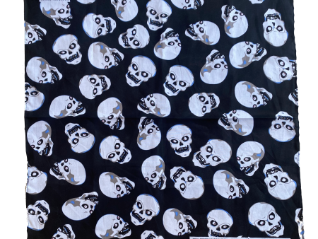 Skull Plethora Print Bandana Online now