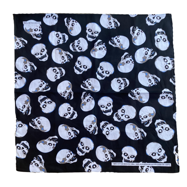 Skull Plethora Print Bandana Online now