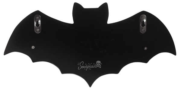 Black Bat Shelf by Sourpuss Clothing Fashion