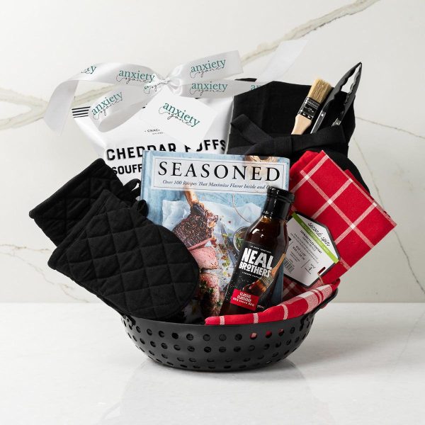 BBQ Sizzler Gift Basket for Men and Women Online now