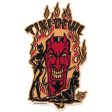 Vince Ray Tiki Devil Sticker Discount