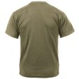 Coyote Brown Cotton T-Shirt on Sale