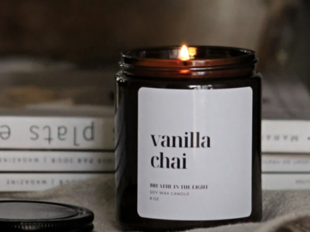 Vanilla Chai Soy Candle – Cozy Comfort in Every Glow on Sale