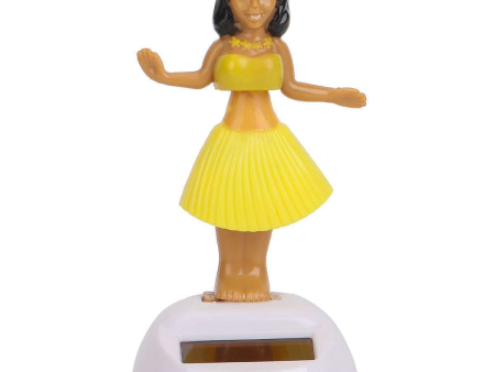 Yellow Solar Hula Girl Fashion