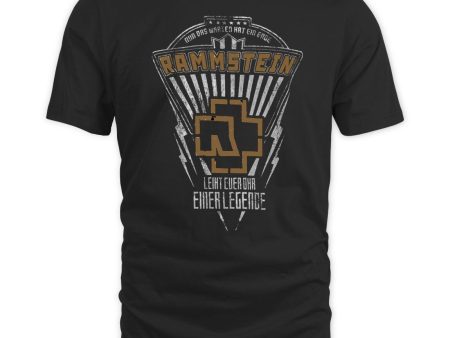 Rammstein Einer Legende T-Shirt For Sale