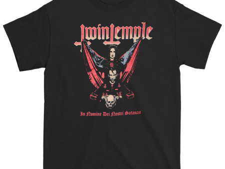 Twin Temple In Nomine T-Shirt For Discount