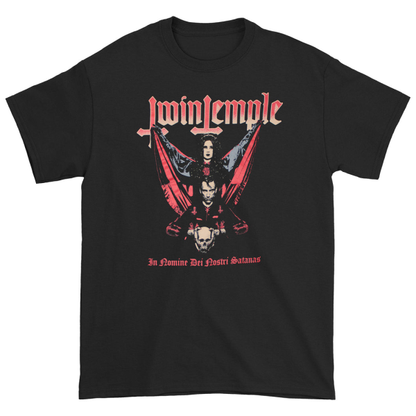 Twin Temple In Nomine T-Shirt For Discount