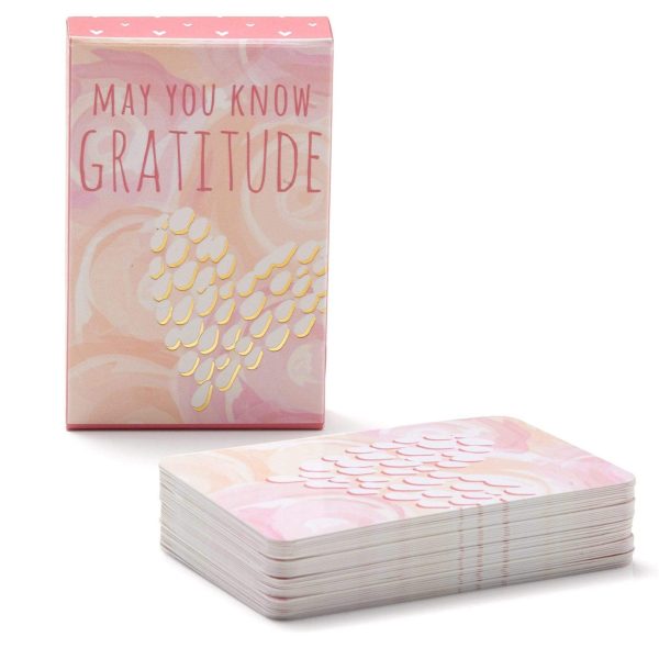 May You Know Gratitude Affirmation Cards Deck Supply