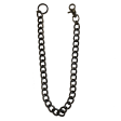 Dark Chrome Large Link Wallet Chain 27  For Sale