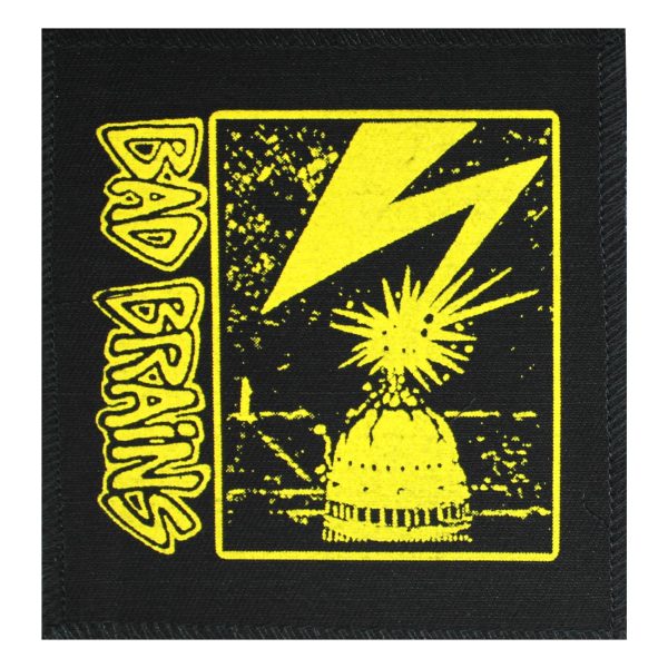 Bad Brains Yellow Cloth Patch For Sale