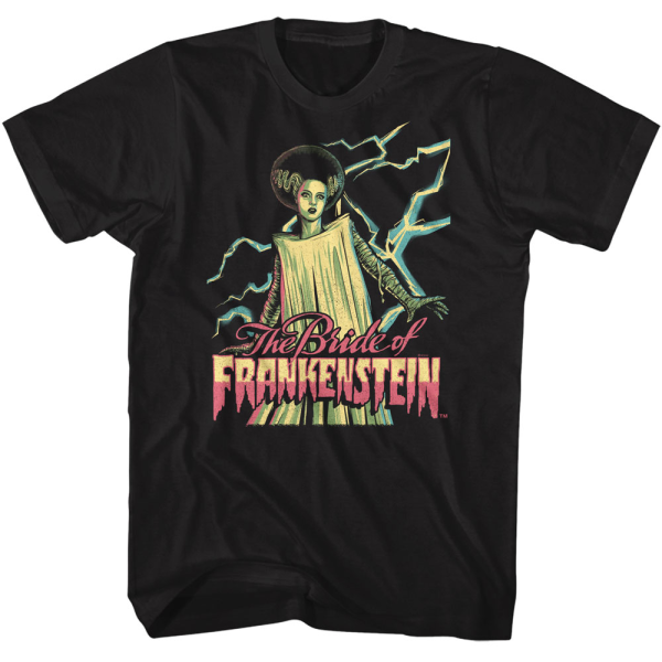 The Bride of Frankenstein T-Shirt For Sale