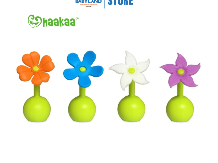 HaaKaa Silicone Breast Pump Flower Stopper Online now