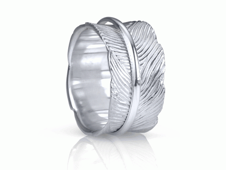 Terra Silver Anxiety Ring For Discount