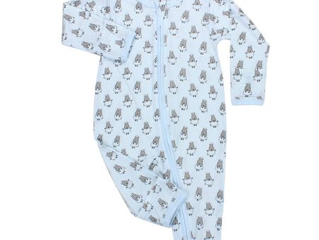 Baa Baa Sheepz Romper Zip Small Sheepz Blue Online Hot Sale