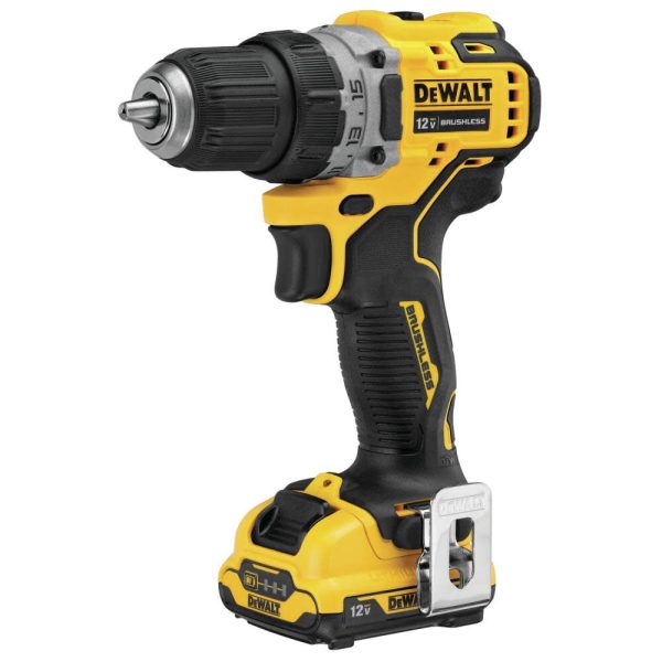 DEWALT 12V MAX* XTREME Cordless Brushless 3 8 in Drill Driver Kit (2) Lithium Ion Batteries with Charger Sale