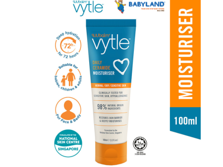 Suu Balm Vytle Daily Ceramide Moisturiser 100ml Online Sale