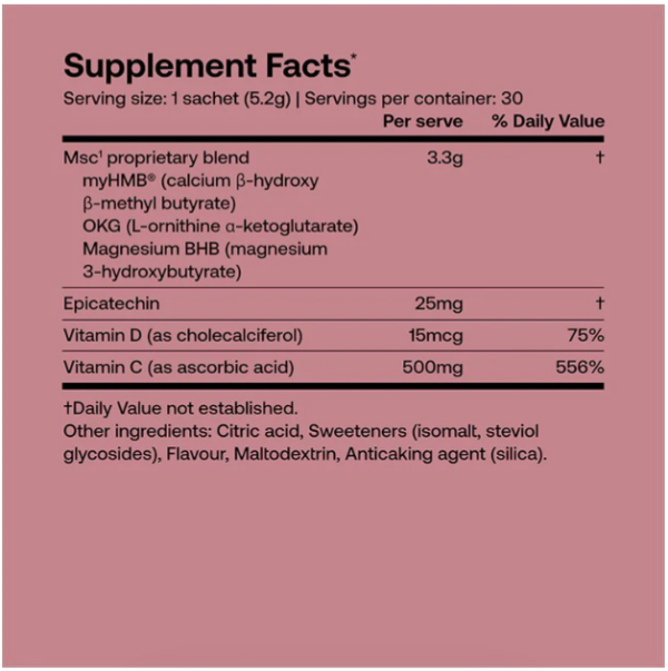 SRW MSC1 Muscular System Tone (30 Sachets) Discount