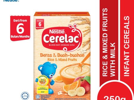 Nestle cerelac rice & mix fruit 6M+ (250G) Cheap