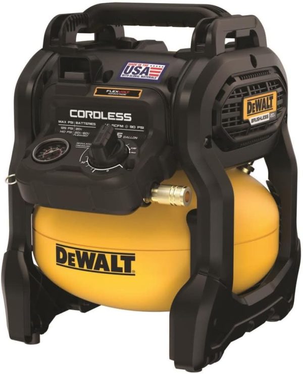 DEWALT 20V MAX* 2-1 2 Gallon. Brushless Cordless Air Compressor (Tool Only) Discount