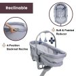 [NEW ARRIVAL] Chicco Baby Hug 5in1 Pro Crib - Earl Grey on Sale