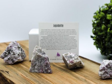 Lepidolite Raw Stone | Mica Stone for Depression, Anxiety and Sleep Disorders Online Hot Sale