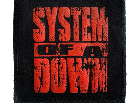 System of a Down Cloth Patch Hot on Sale