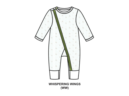 Hamako Tencel Baby Kids Jippa Suit Whispering Wings For Discount