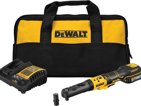 DEWALT 20V MAX* XR 3 8  and 1 2  Sealed Head Ratchet Kit with DEWALT POWERSTACK Sale