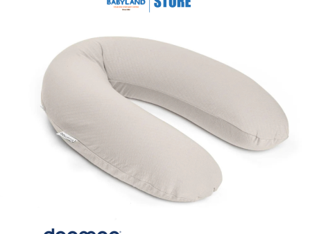 Doomoo Buddy Nursing Pillow - Tetra Jersey Sand Discount