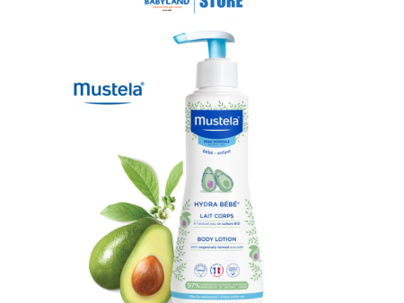 Mustela Hydra Bebe Body Lotion with Avocado (300ml) For Sale