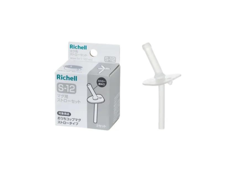 Richell Straw Set S12 (Training Mug 150ml) For Sale