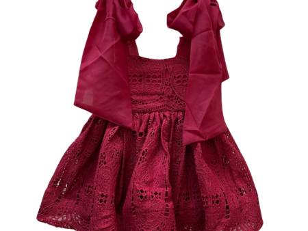 Hatch Scarlet Lace Dress - Red For Discount