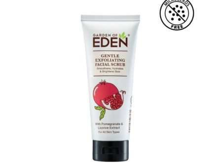 Garden Of Eden Gentle Exfoliating Facial Scrub 75ml For Discount