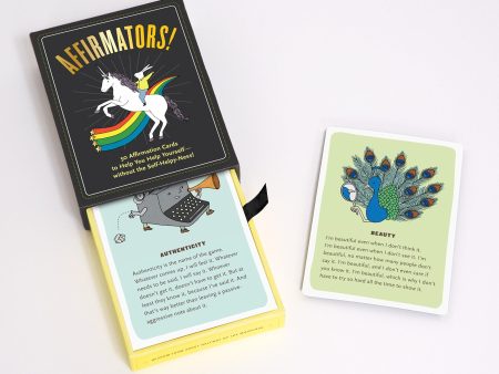 Affirmators! 50 Affirmation Cards to Help You Help Yourself—without the Self-Helpy-Ness! Online now