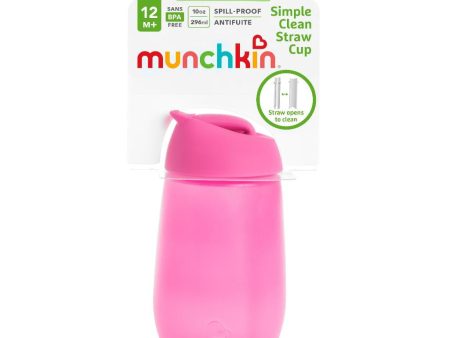 Munchkin Simple Clean Straw Cup 10oz 296ml (12m+) on Sale