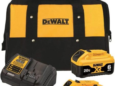 DEWALT 20V Max Lithium Ion Starter Kit For Cheap