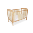 Babyhood Classic Curve 4-in-1 Cot - Natural For Discount