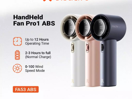 JisuLife Handheld Fan Pro1 (3600mAh) FA53 ABS on Sale