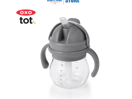 Oxo Tot Grow Straw Cup W Handles 6oz - Gray (8m+) Cheap