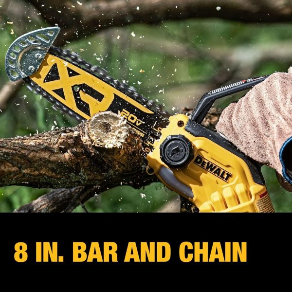 DEWALT 20V MAX* 8 in. Pruning Chainsaw (Tool Only) For Discount