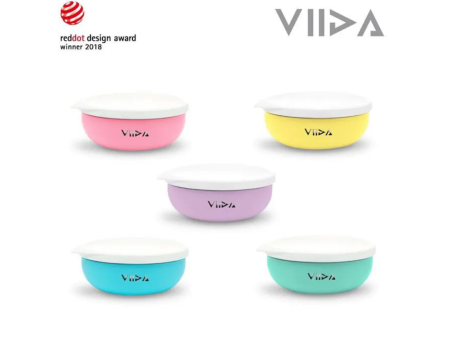 Viida Soufflé Antibacterial Stainless Steel Bowl For Cheap