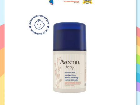 Aveeno Baby Soothing Relief Protective Moisturizing Facial Cream (48g) For Discount