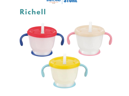 Richell AQ Straw Training Mug 150ml Online Hot Sale